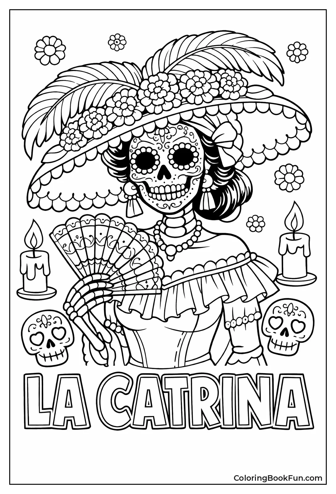 Elegant La Catrina Hat