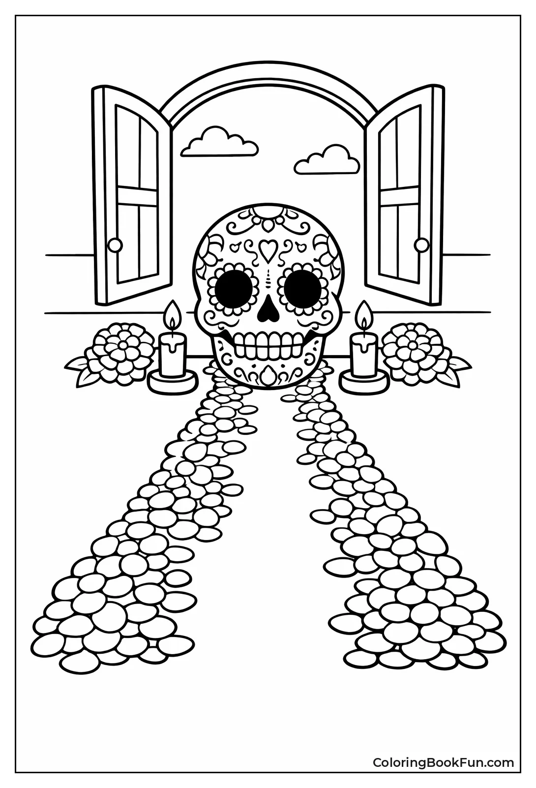 Petal Path Sugar Skull