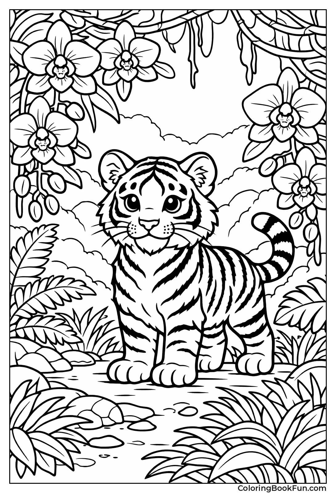 Sumatran Rainforest Tiger