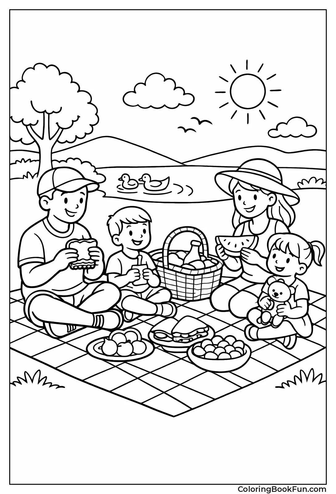 Family Picnic Gathering