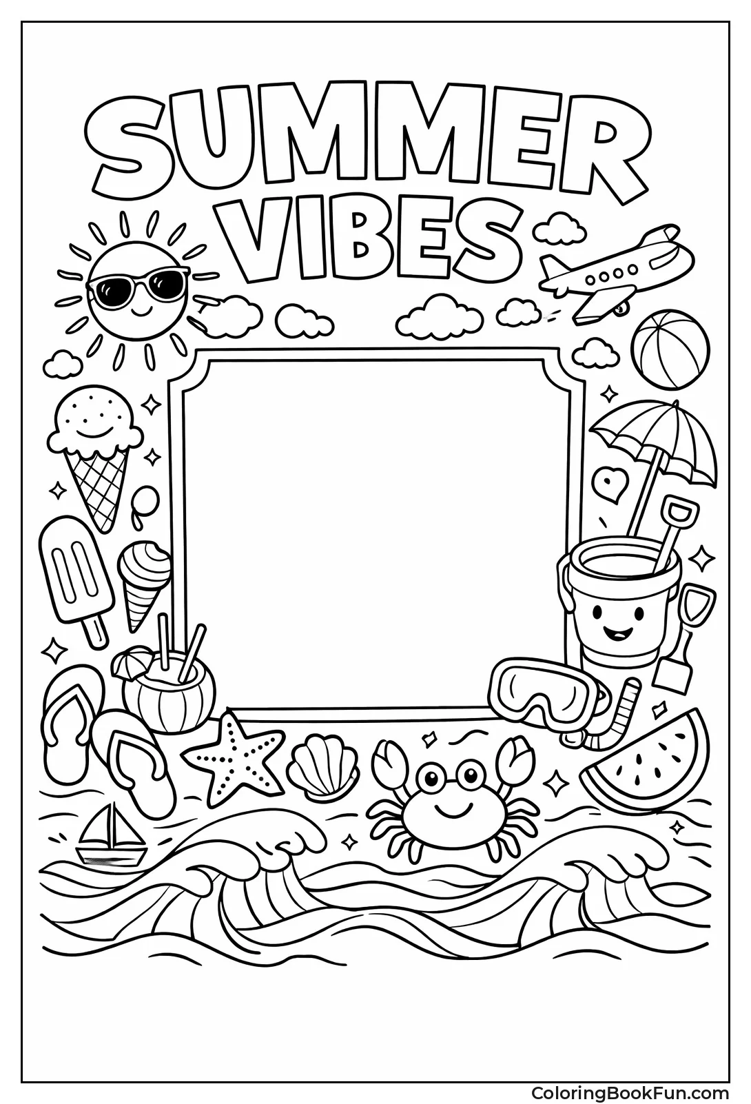 Summer Greeting Card