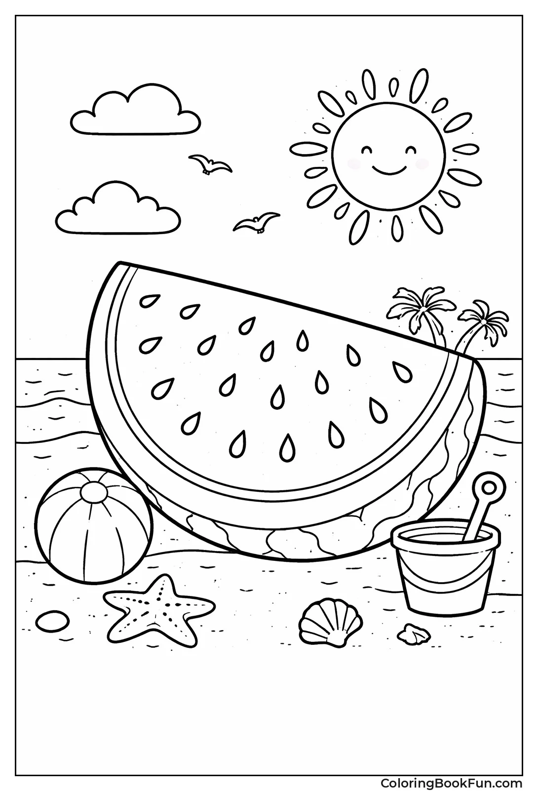 Juicy Watermelon Slice