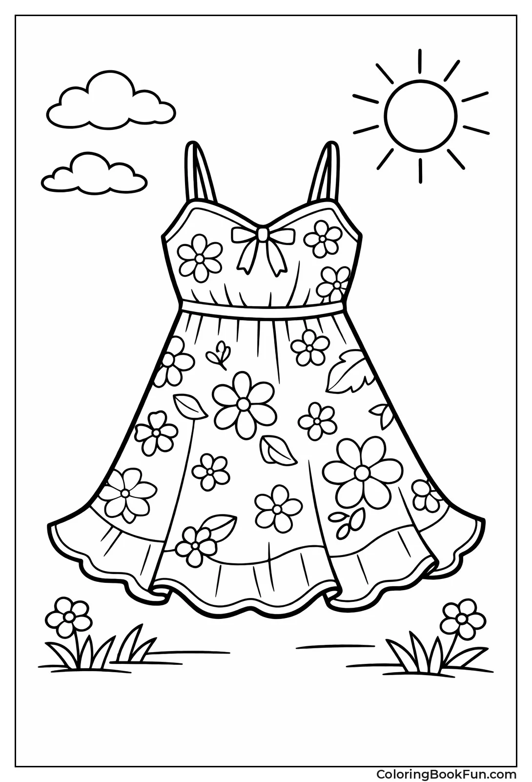 Breezy Floral Summer Sundress