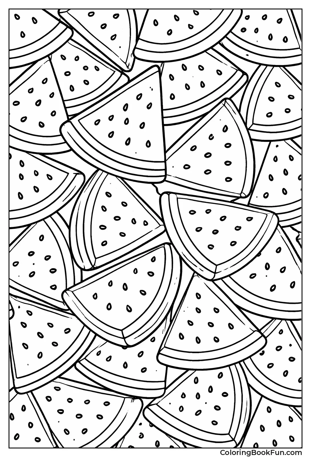 Watermelon Slice Pattern
