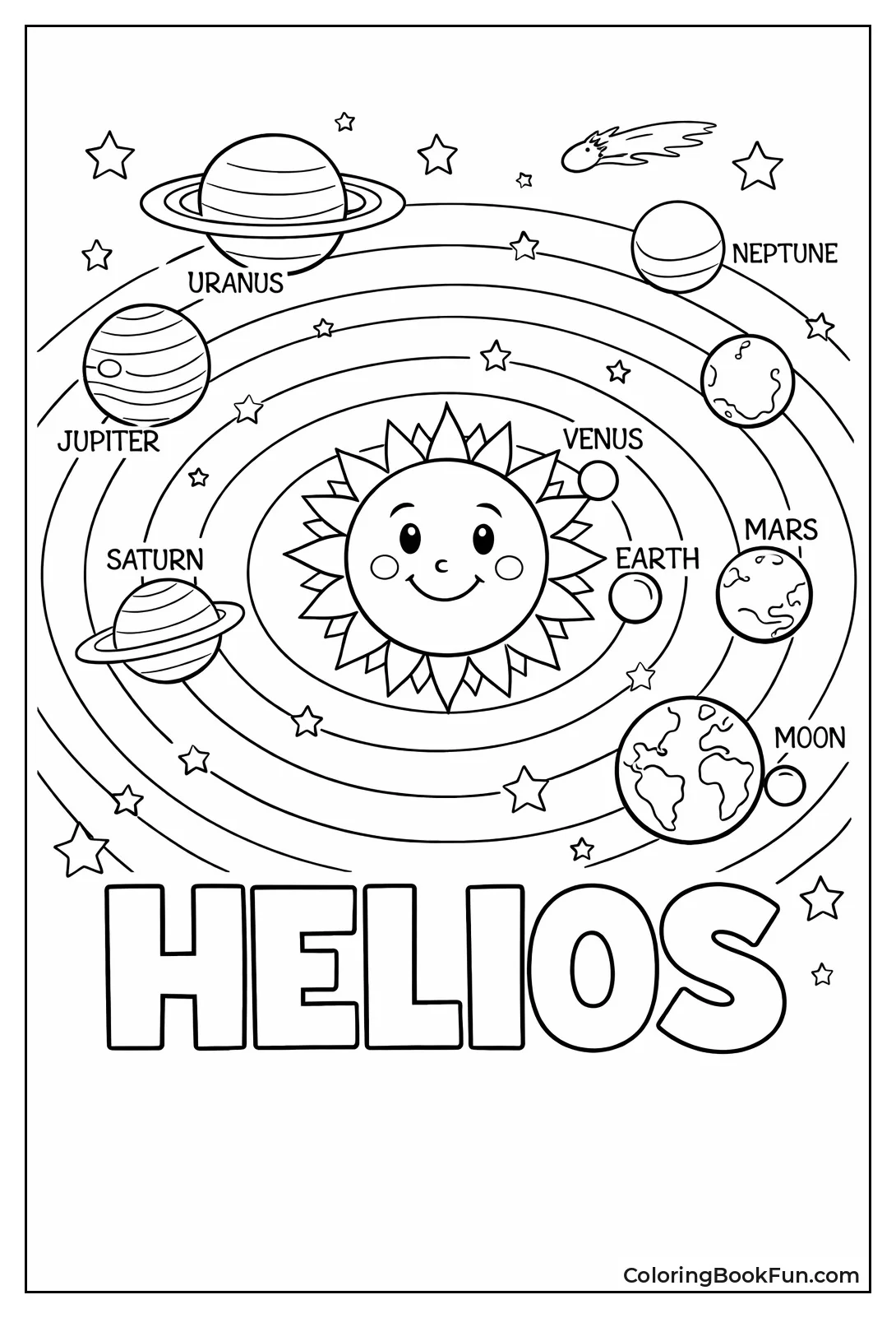 Sun-Centered Planet Orbits