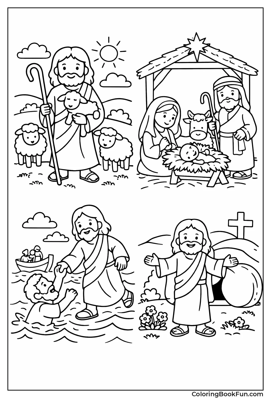 Simple Jesus Stories for Church