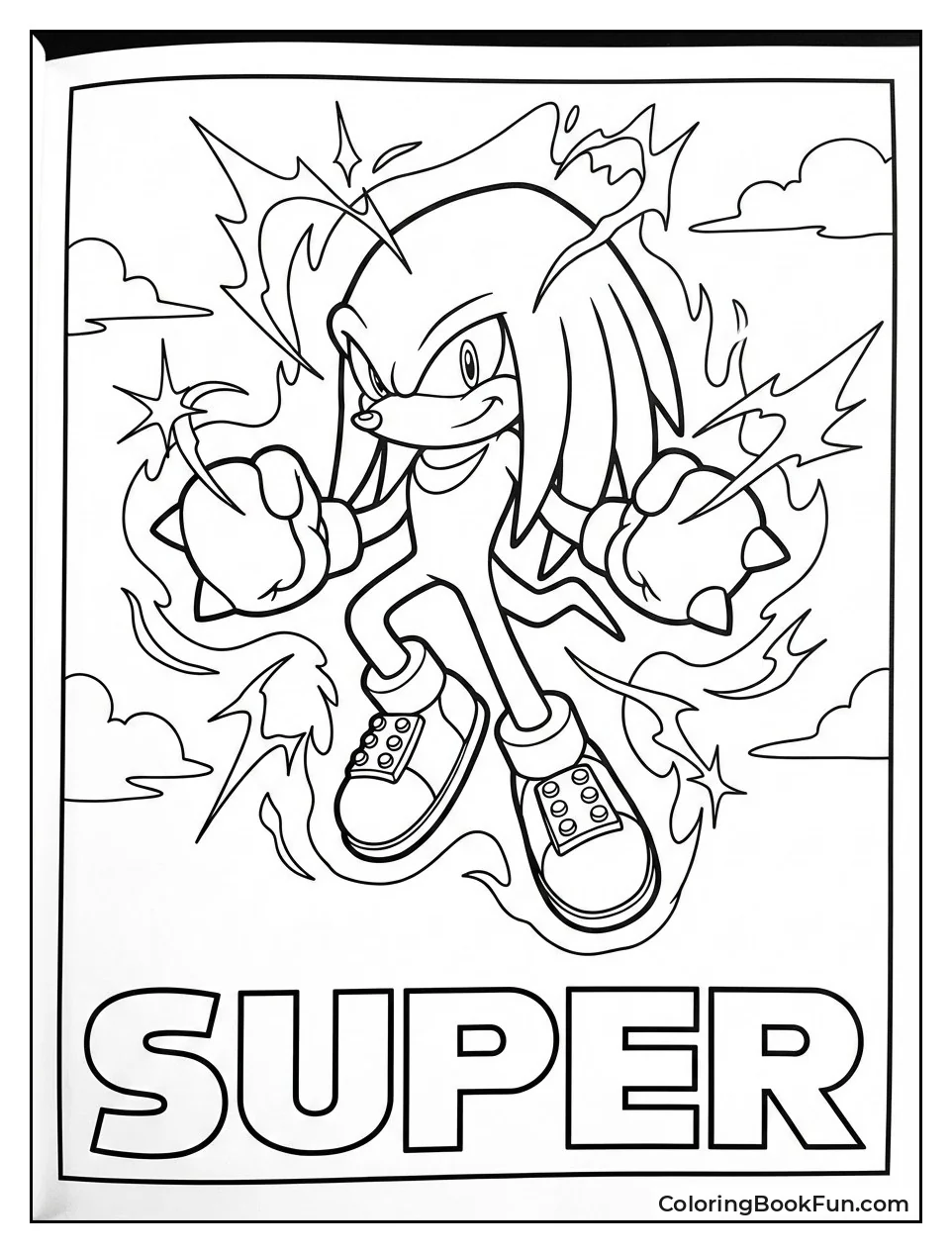 Super Knuckles Glowing Golden