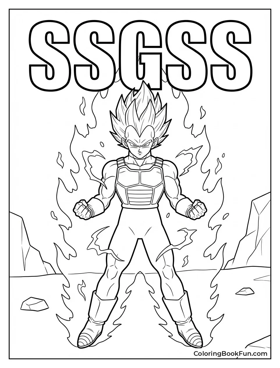Super Saiyan Blue Vegeta
