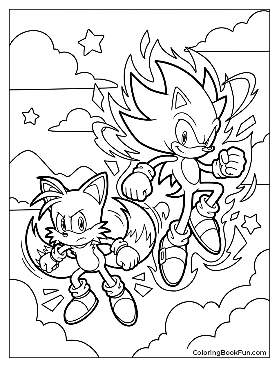 Super Sonic Teams with Tails