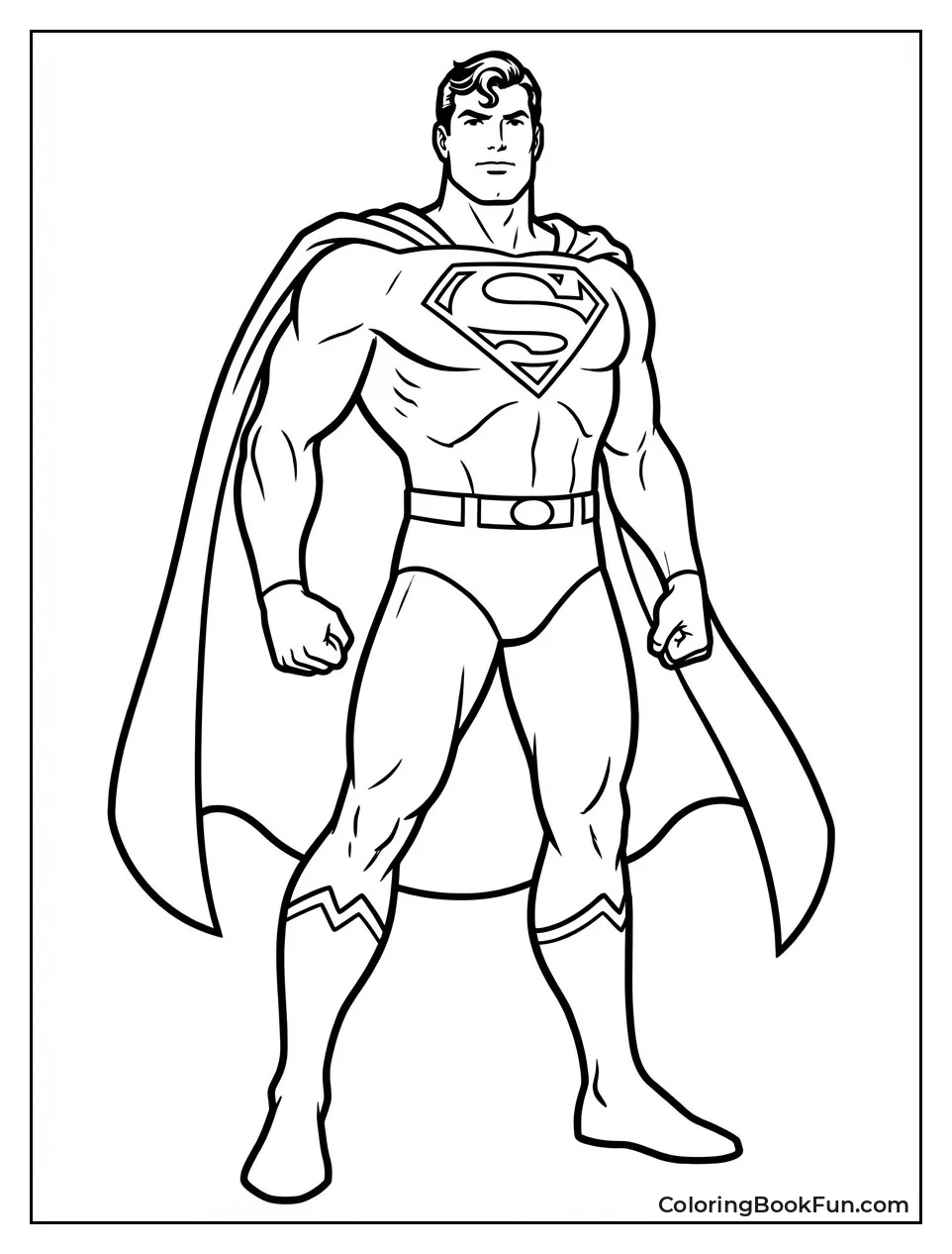 Heroic Superman Pose