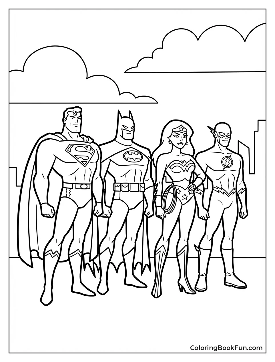 Justice League Team