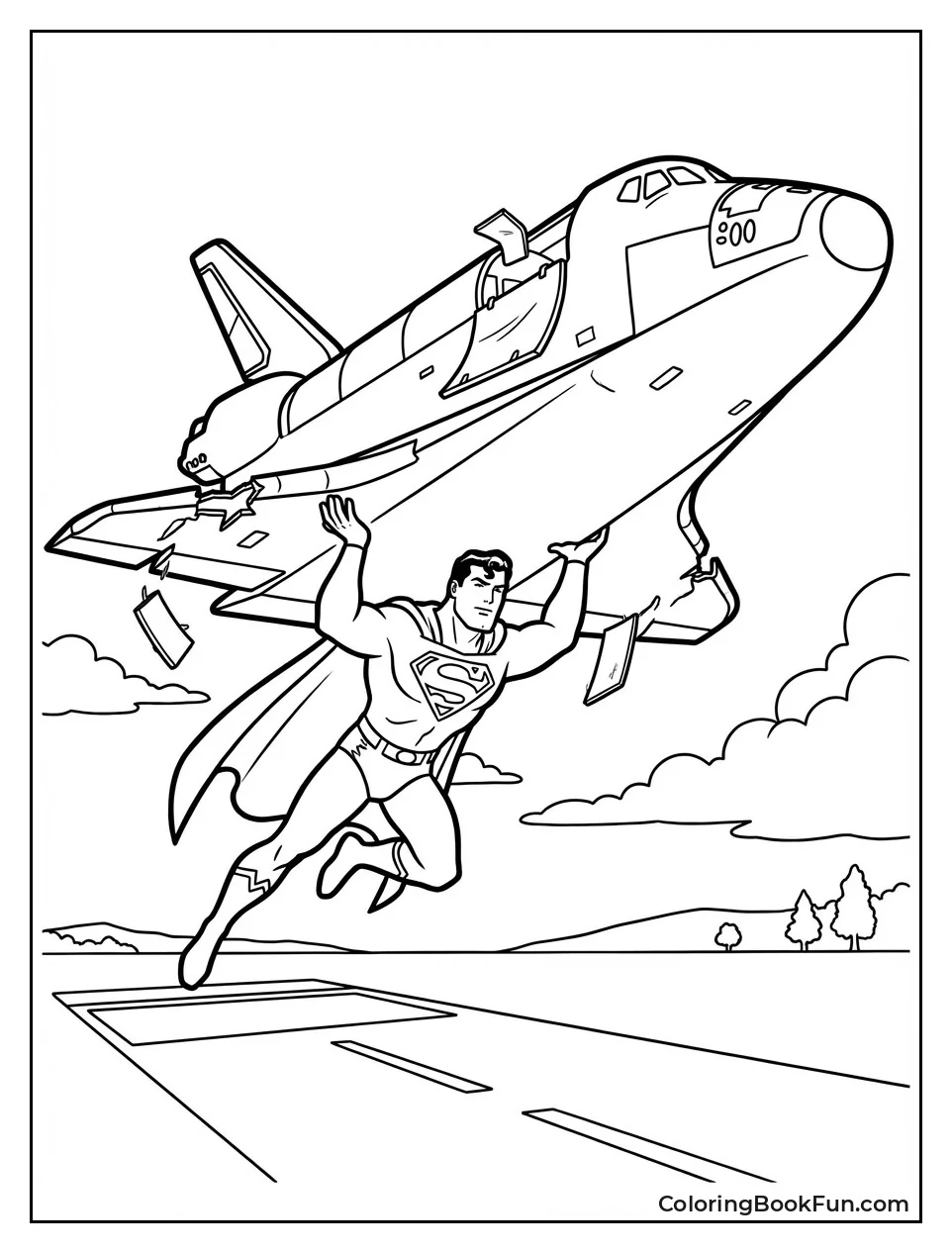 Superman Saves Shuttle