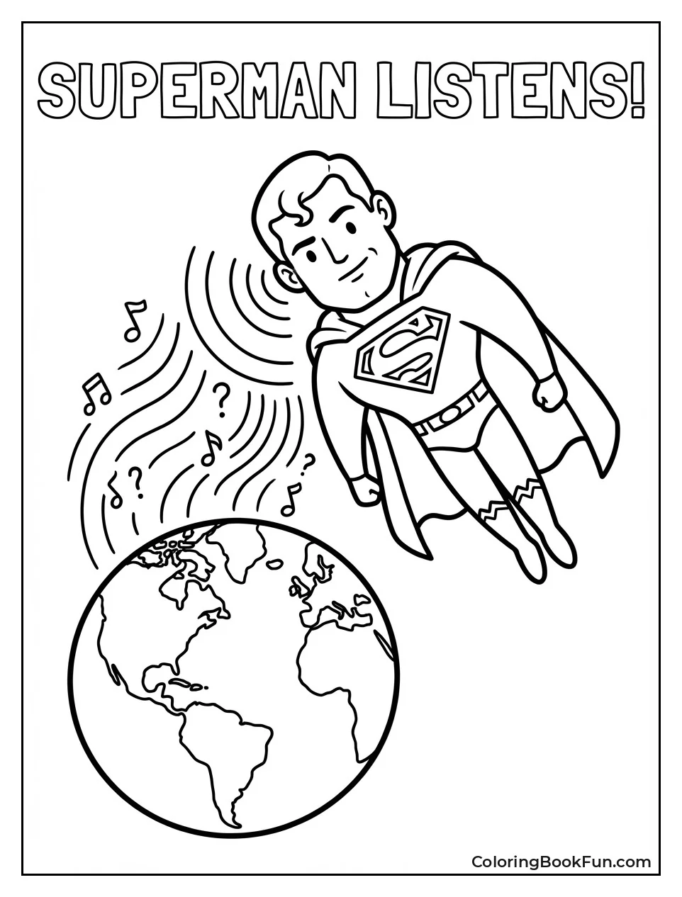 Superman Hears World
