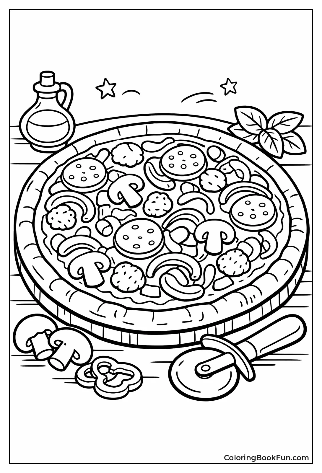 Supreme Pizza with All Toppings