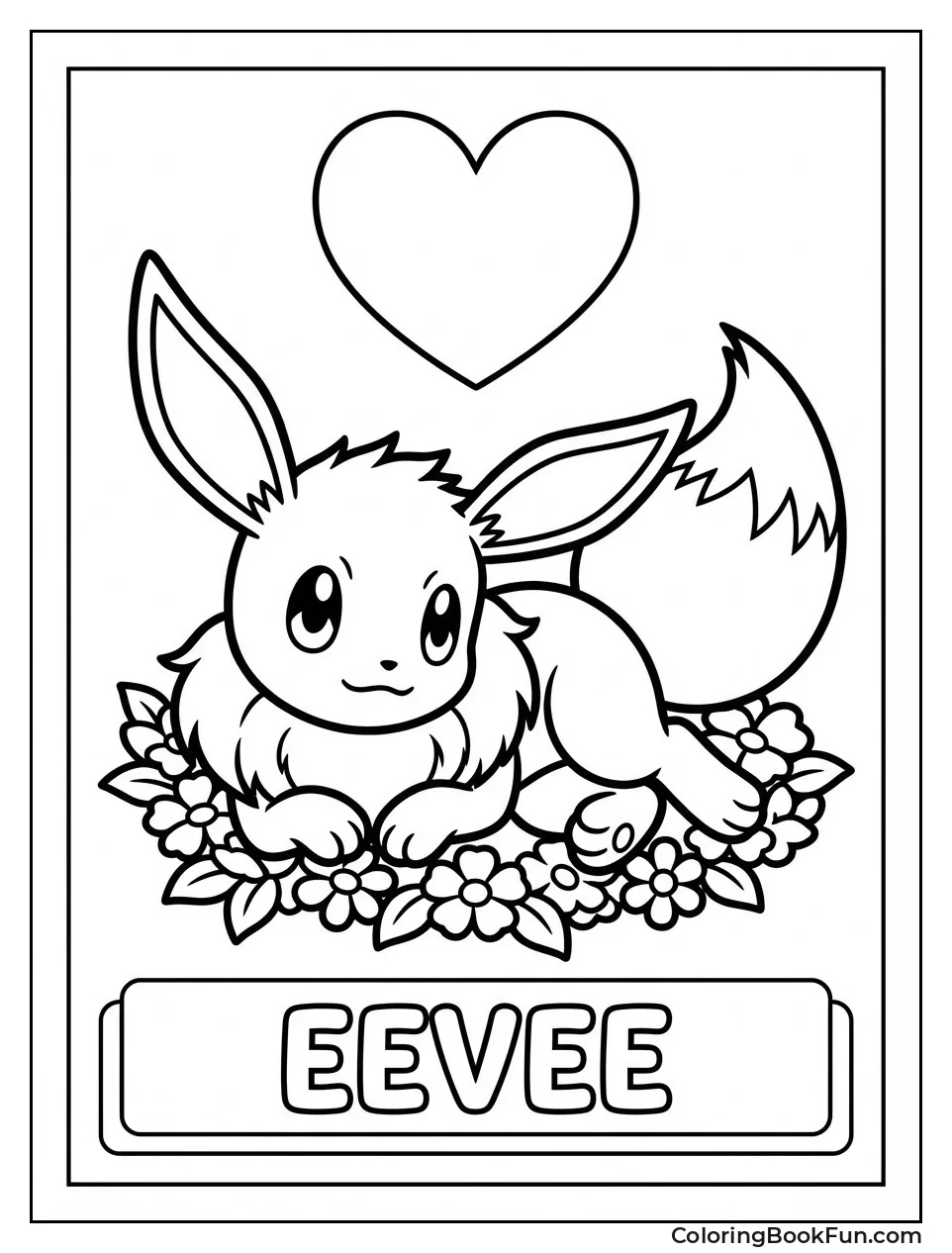 Sweet Eevee Gentle Pose