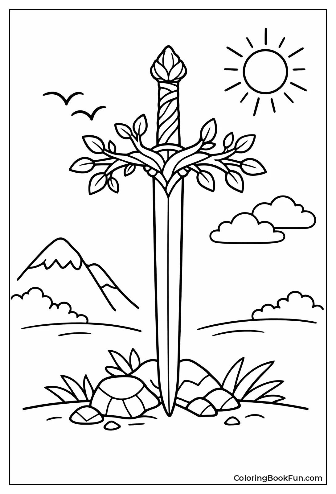 Elven Tree Sword