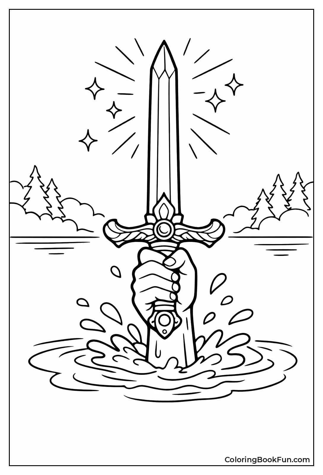 Lake Hand Sword