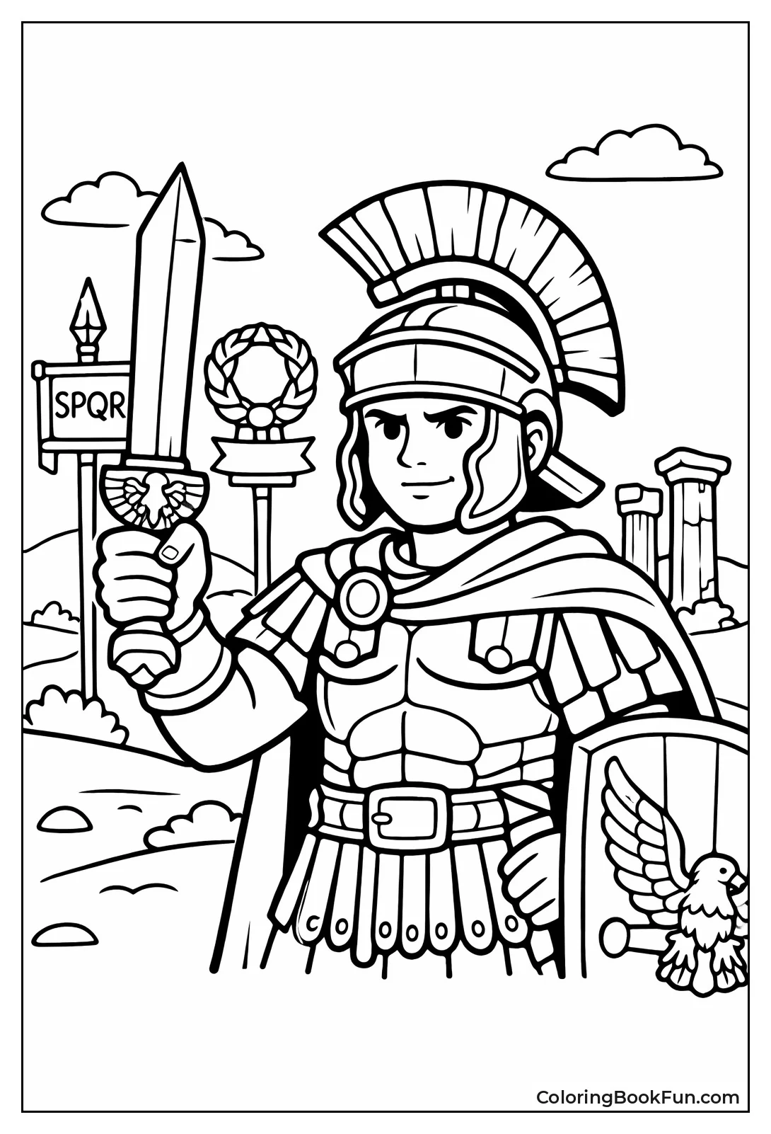 Roman Gladius Soldier
