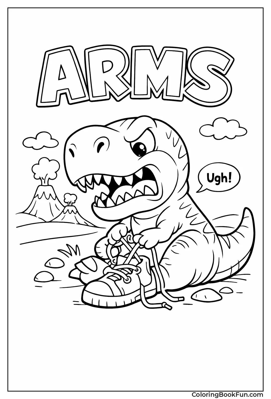 T-Rex Struggles with Arms