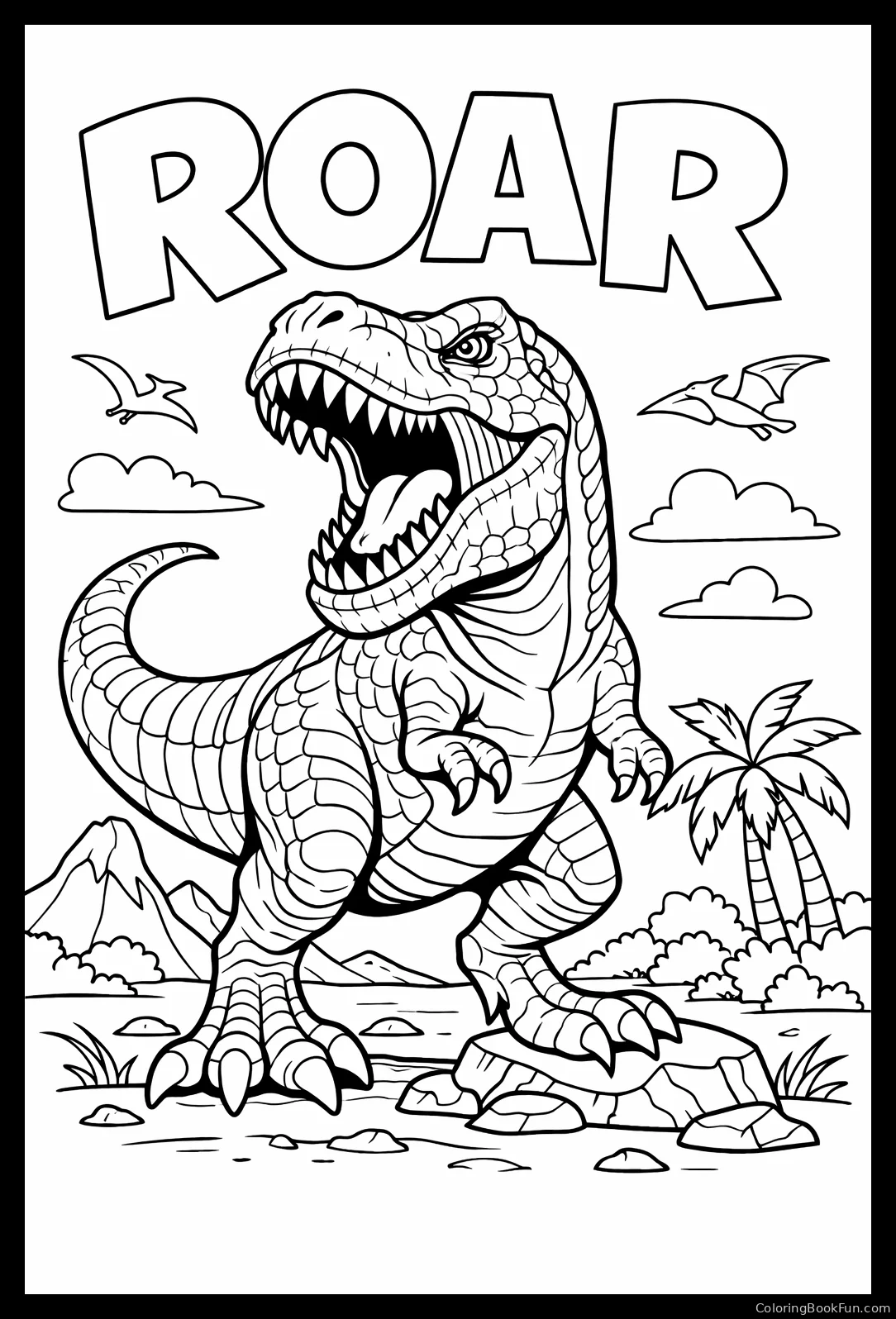 Roaring T-Rex Shows Jaws