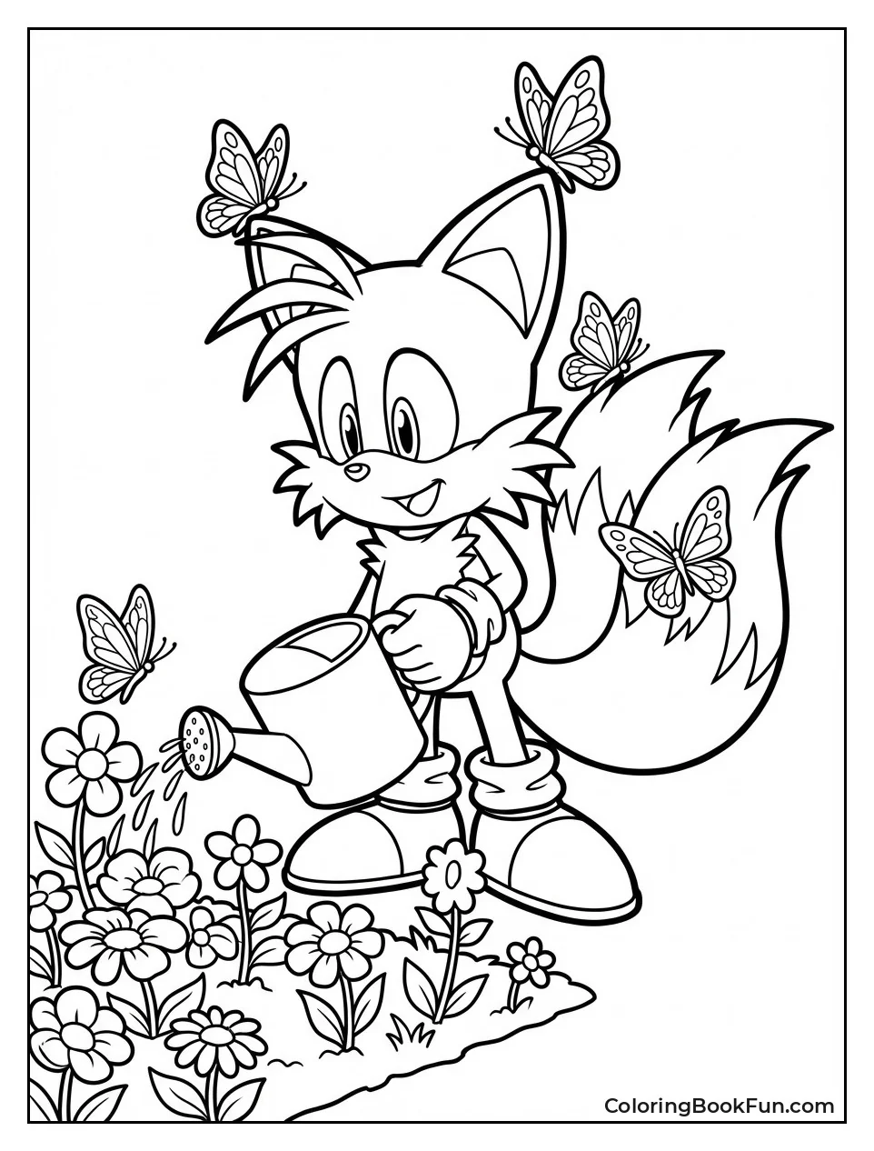 Tails Waters Garden Flowers