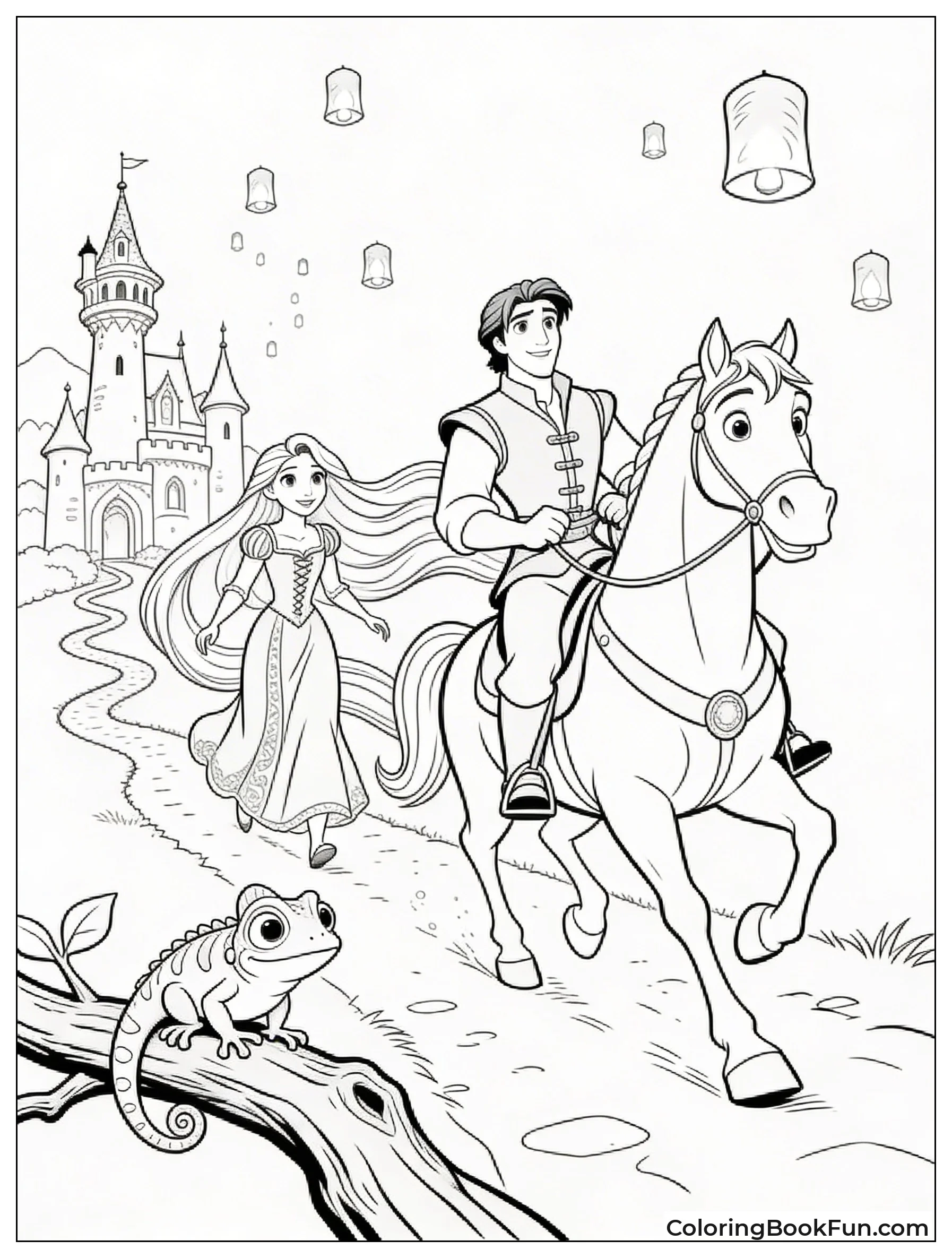 Exciting Tangled Escape Scenes