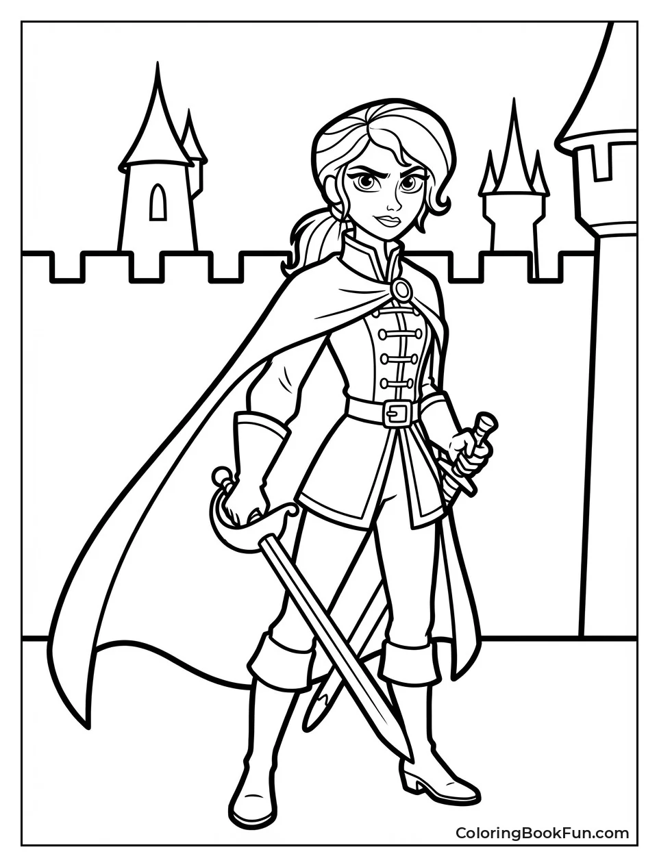 Cassandra Swings Her Sword