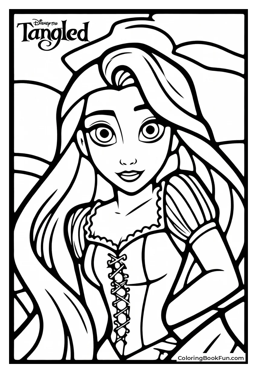 Rapunzel's Hair Glows in Cave