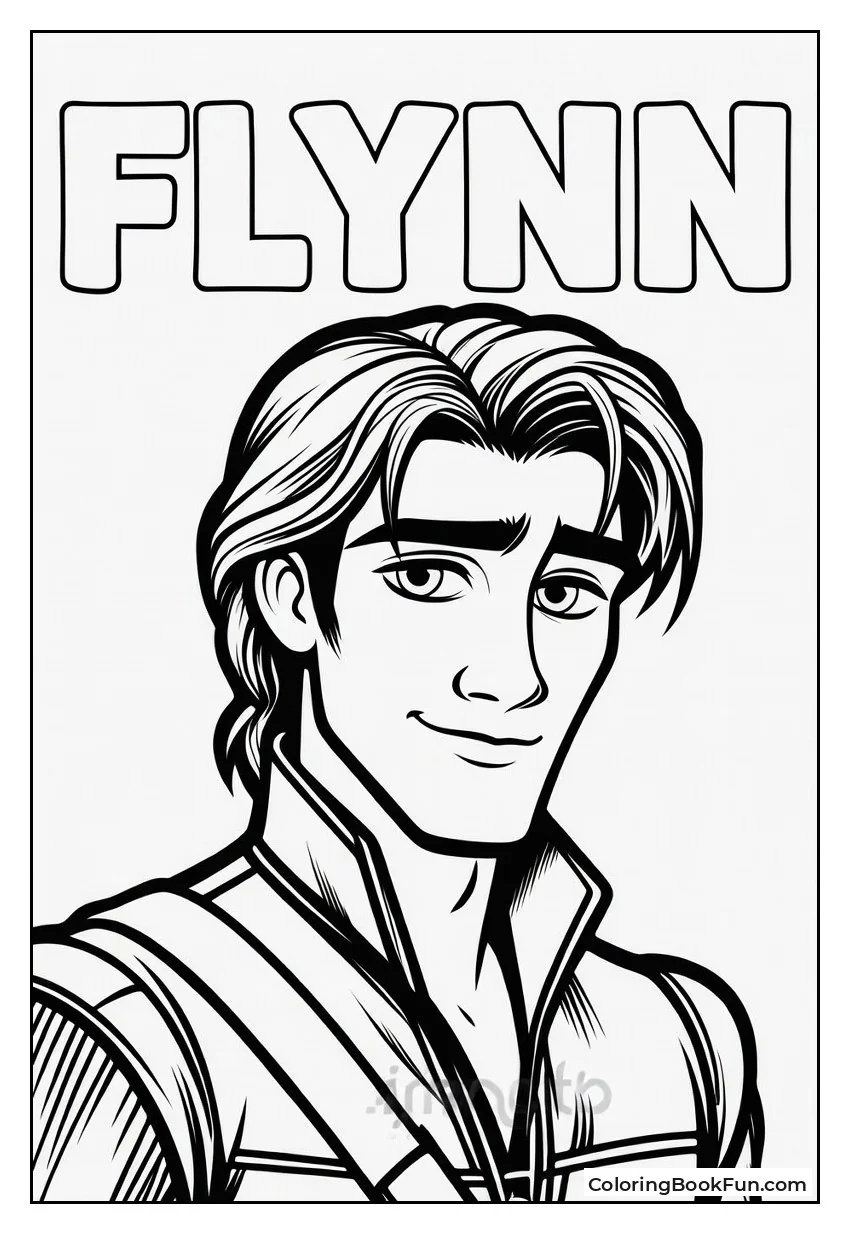Flynn Rider Smirks Confidently