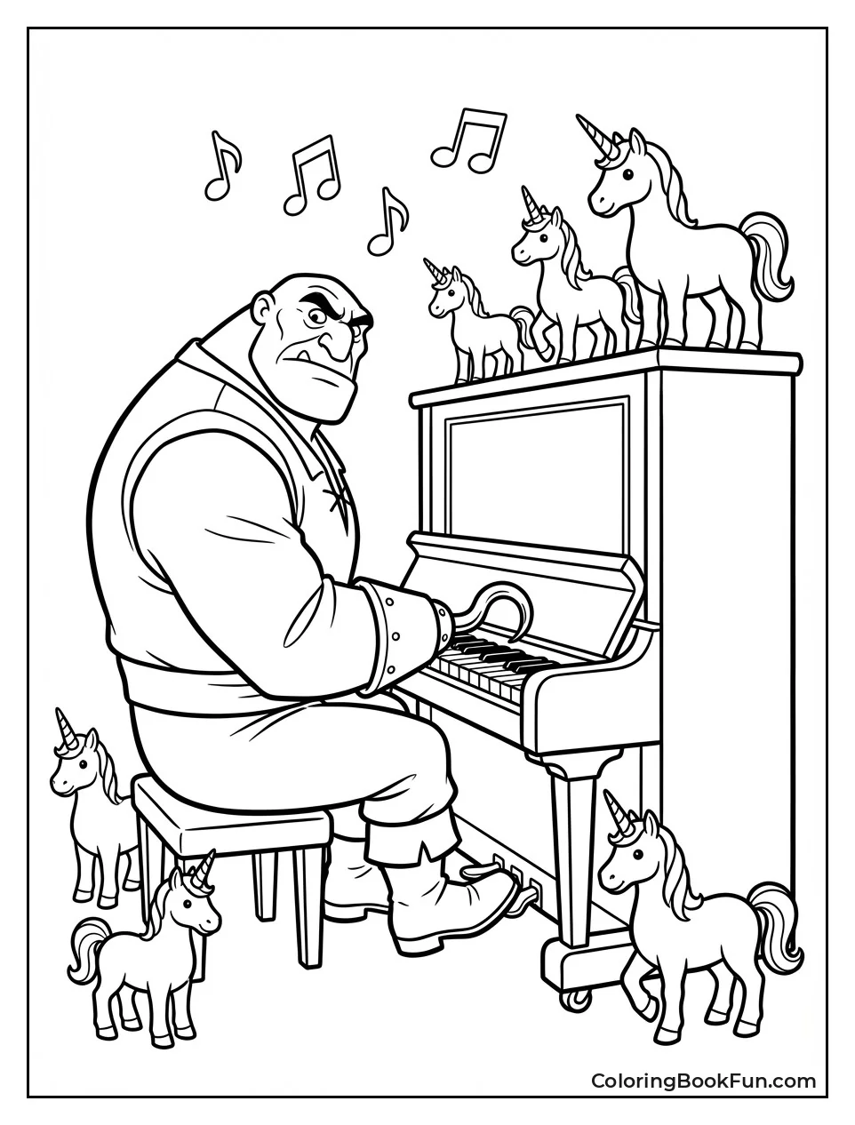 Hook Hand Plays Piano