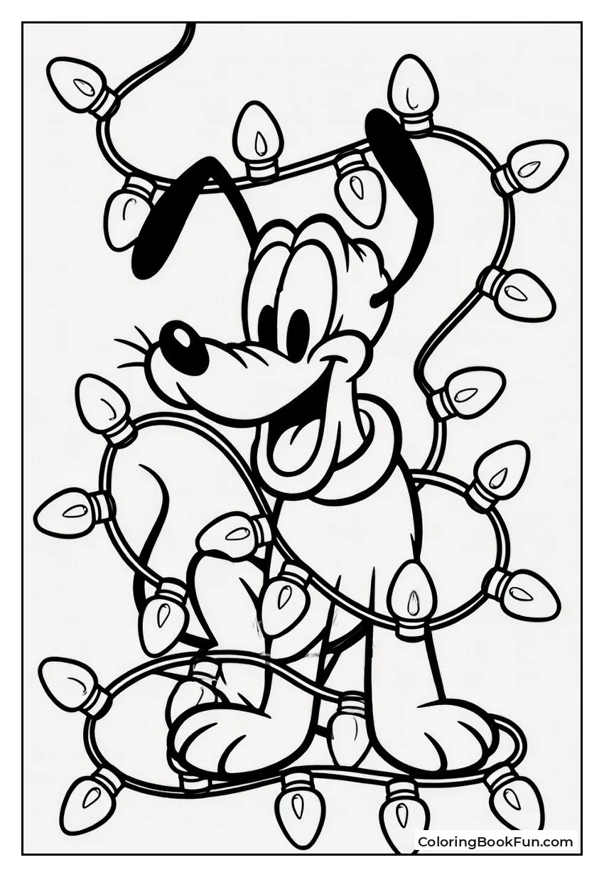 Tangled Lights Pluto