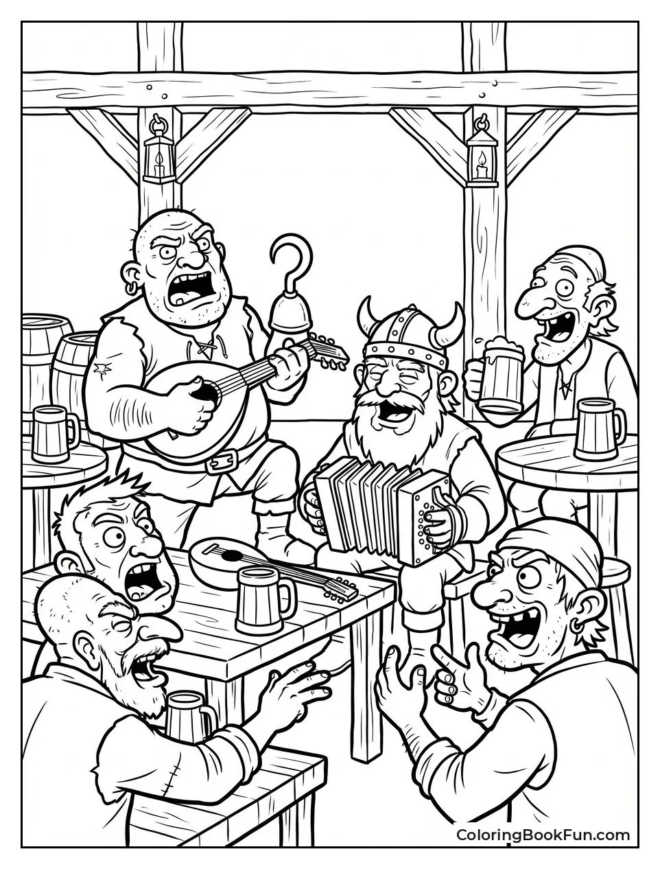 Thugs Sing in Cozy Pub