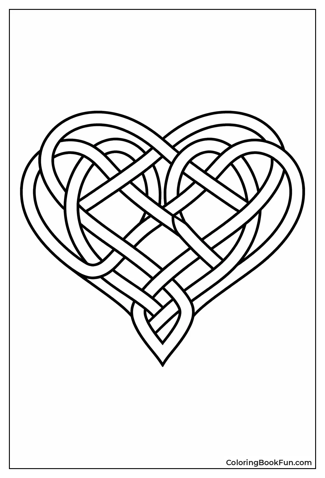 Heart from Celtic Knot