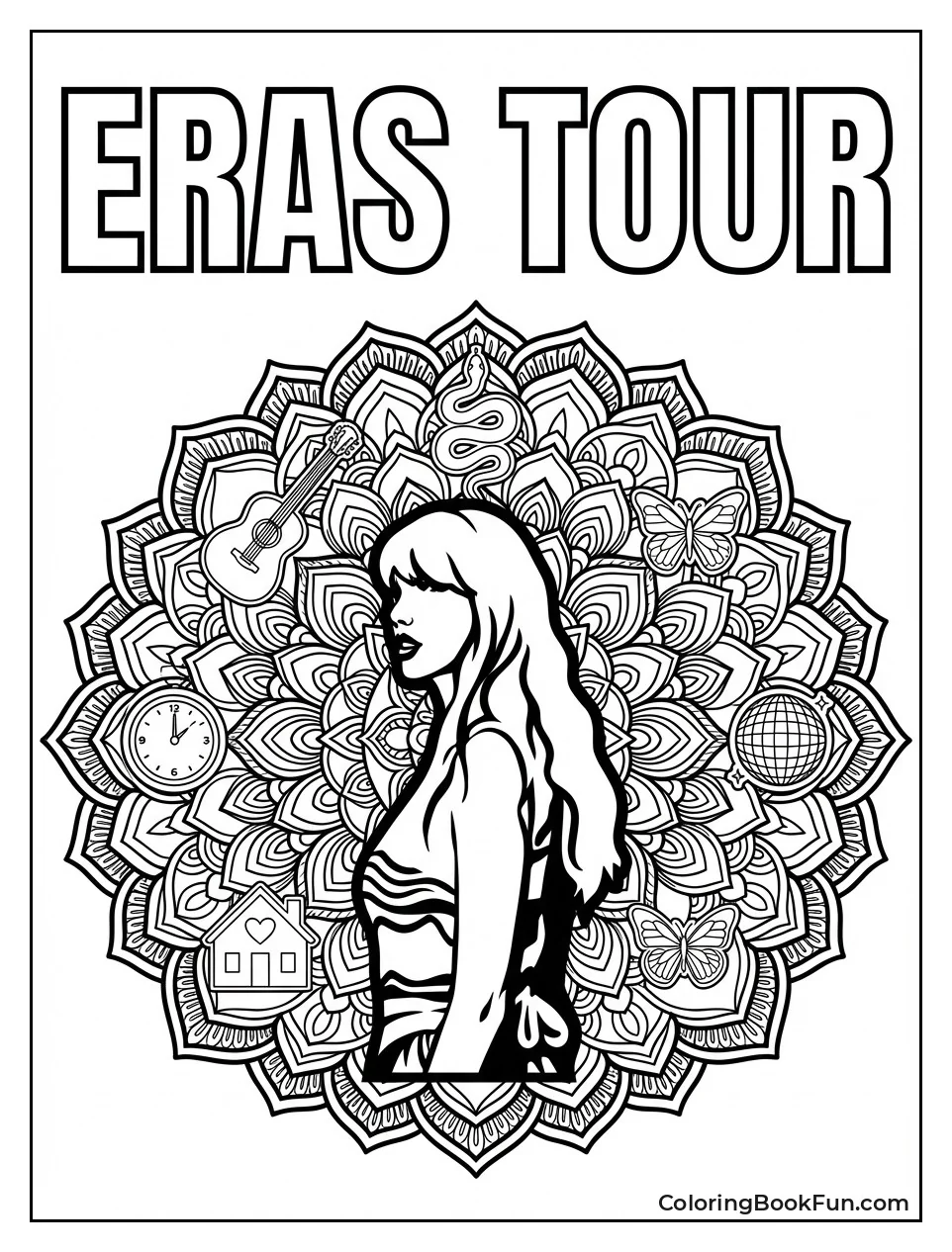 Eras Mandala Silhouette
