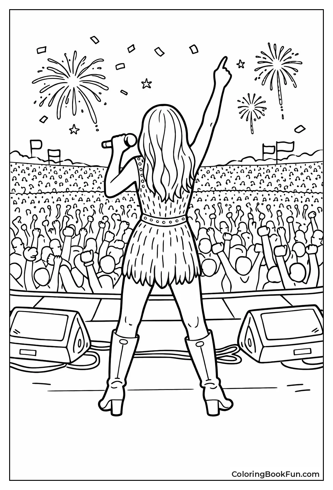 Stadium Lights like Ocean