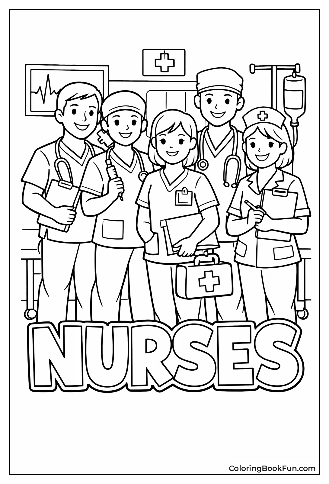 Diverse Team of Nurses
