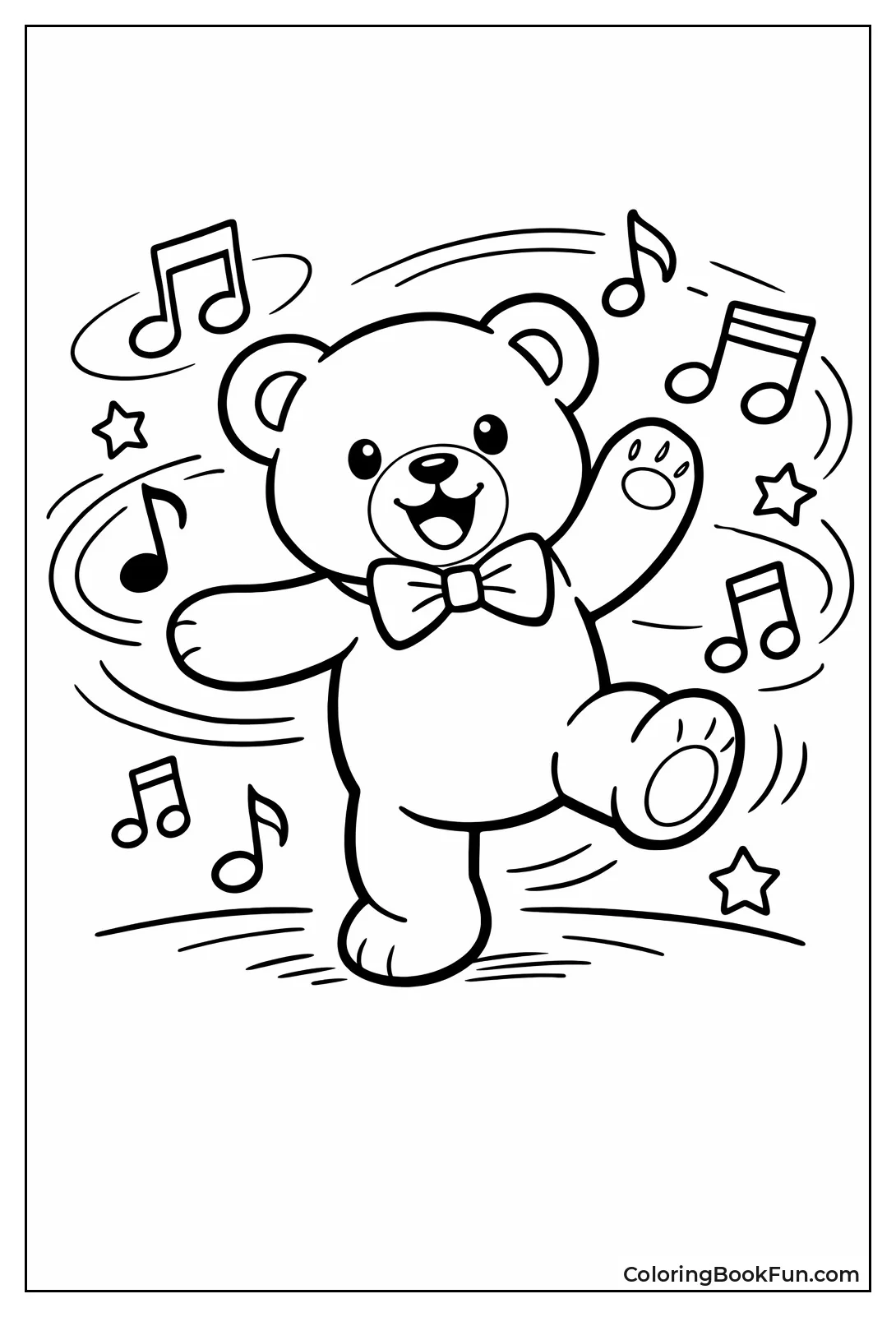 Dancing Teddy Spins Around