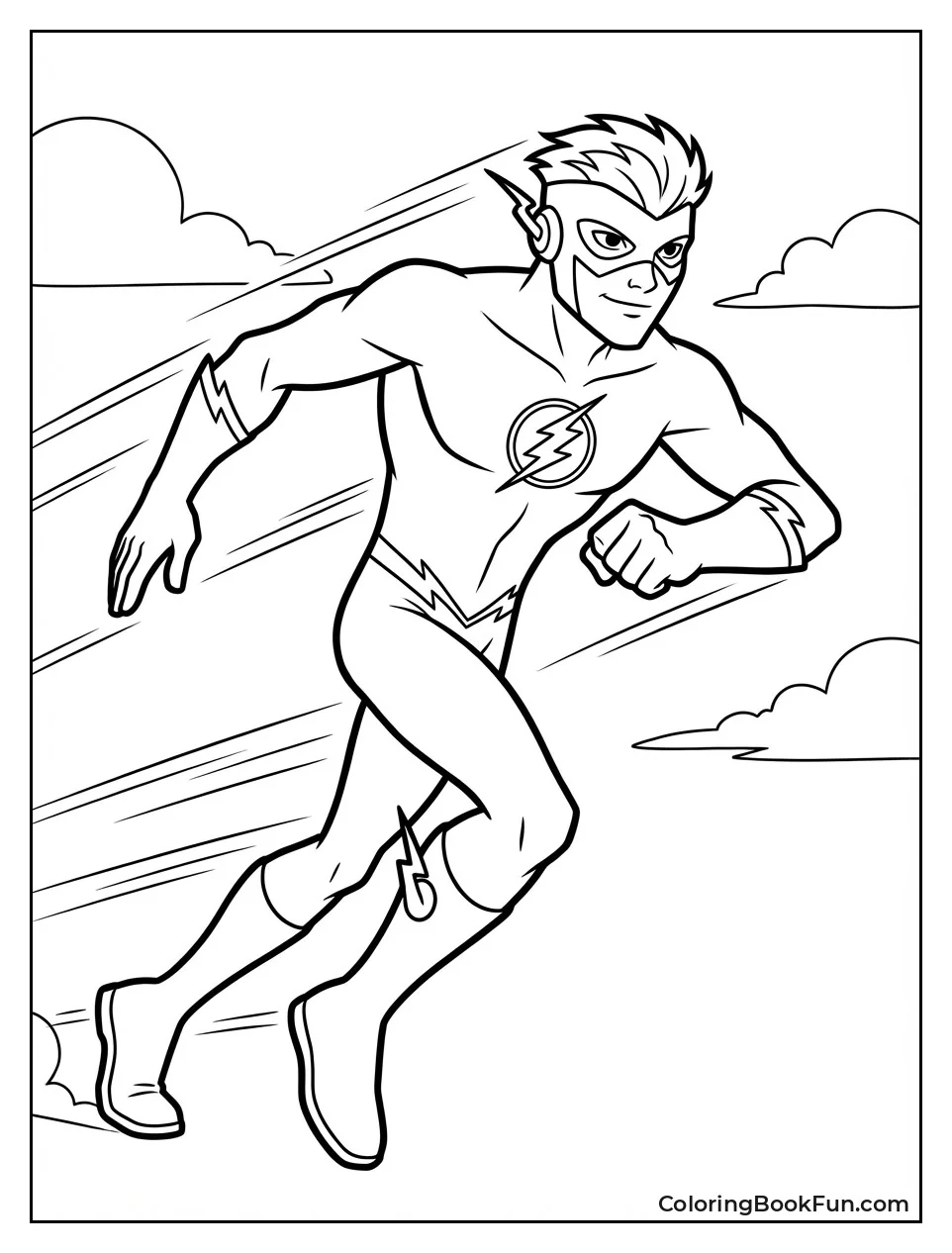Teen Titans Kid Flash Speeds