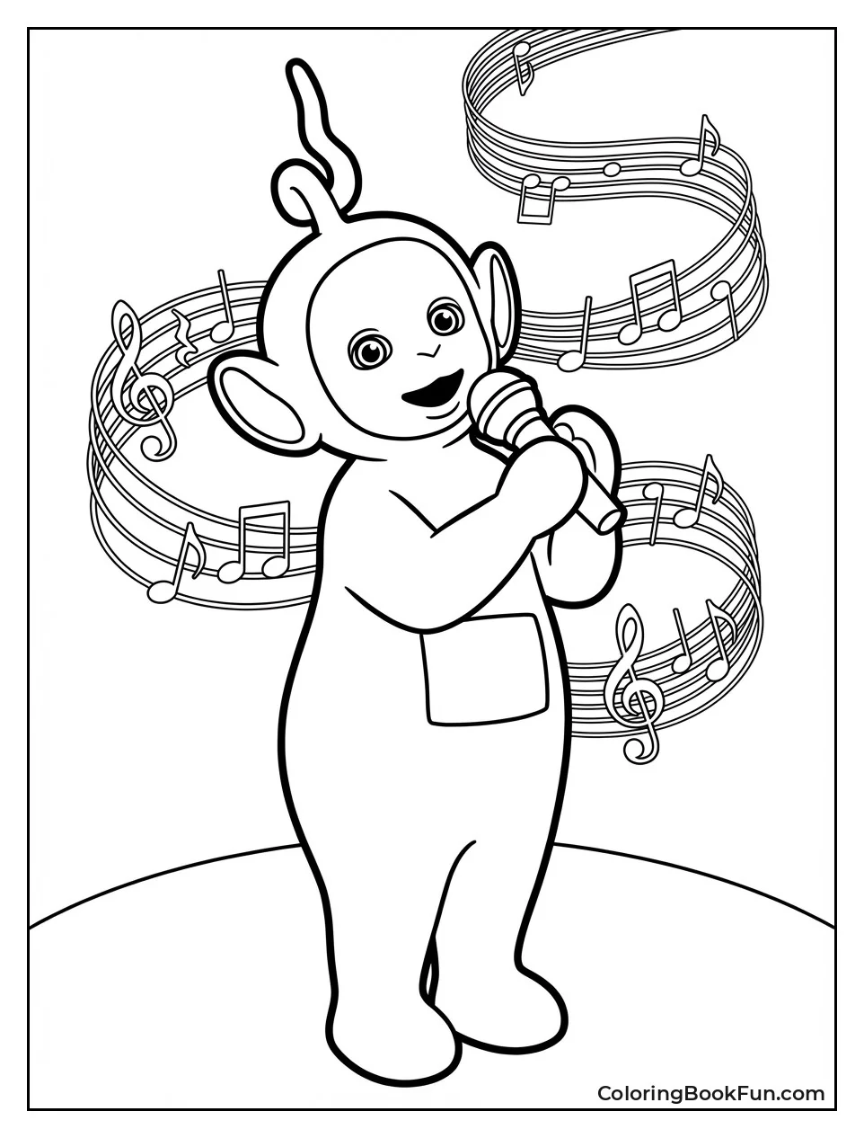 Laa-Laa Sings with Notes