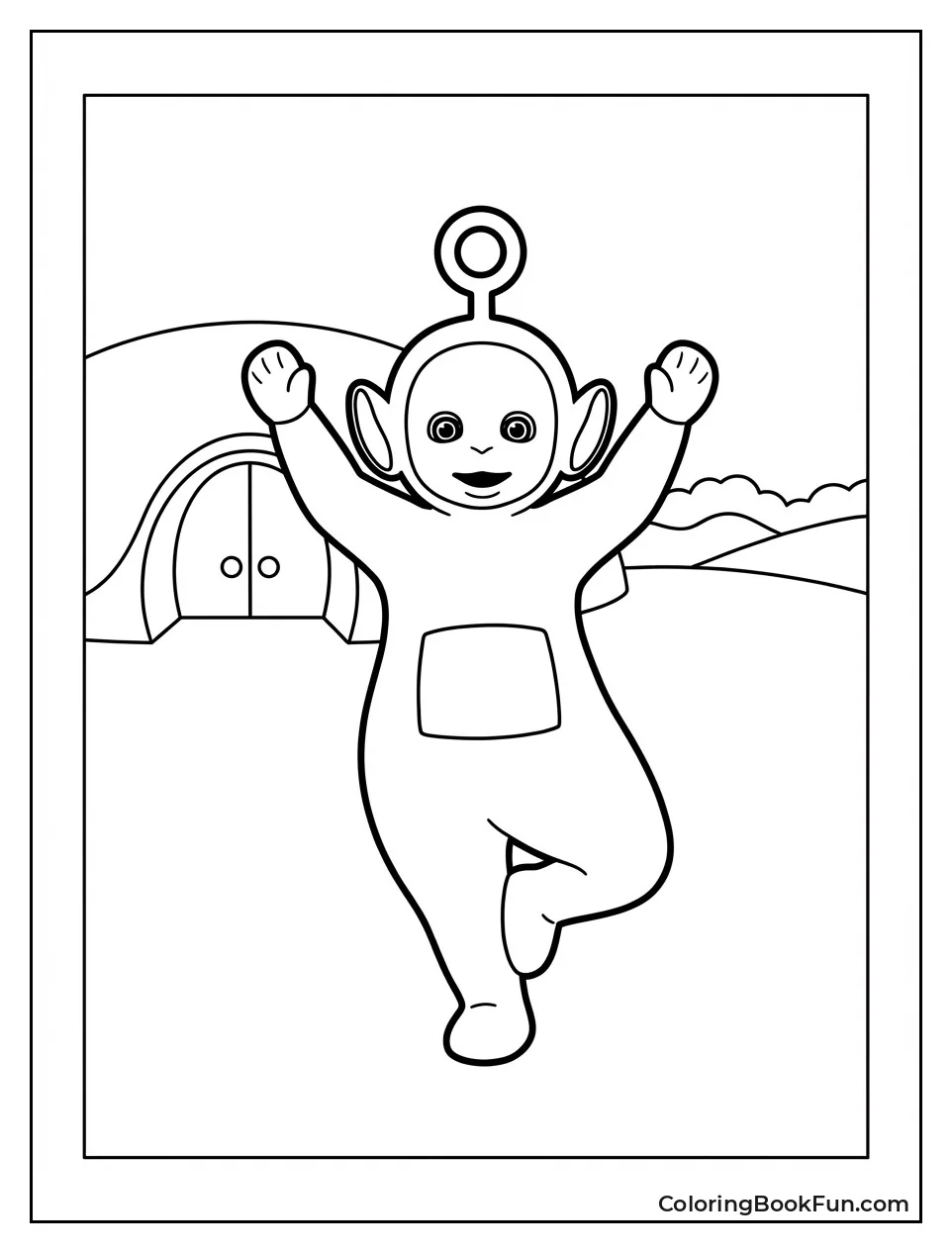 Po Balances Yoga Pose