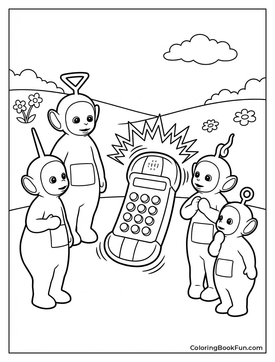 Tubby Phone Lights Up