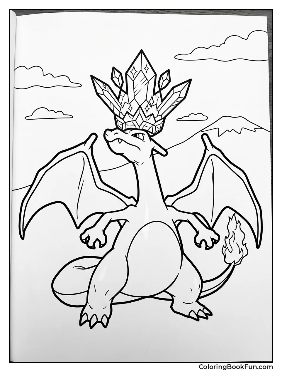Terastal Charizard Wears Crown