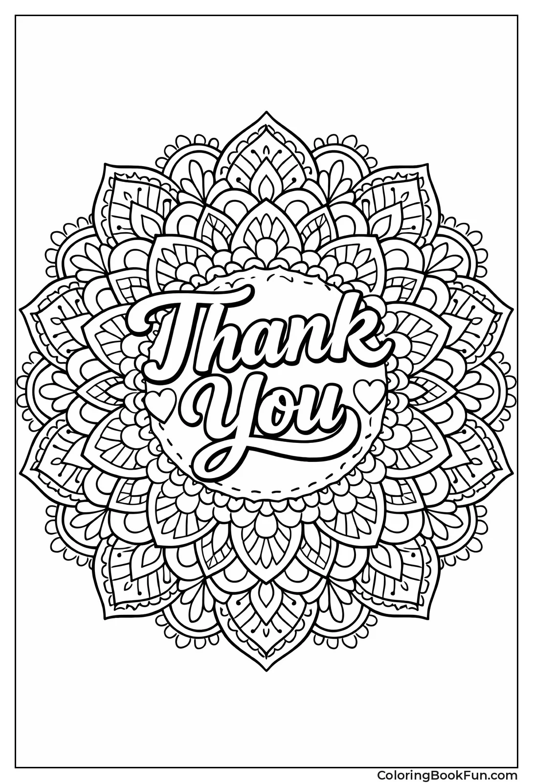 Mandala Weaves Thank You