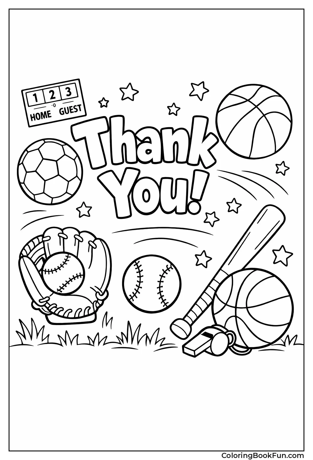 Balls Bounce for Coach