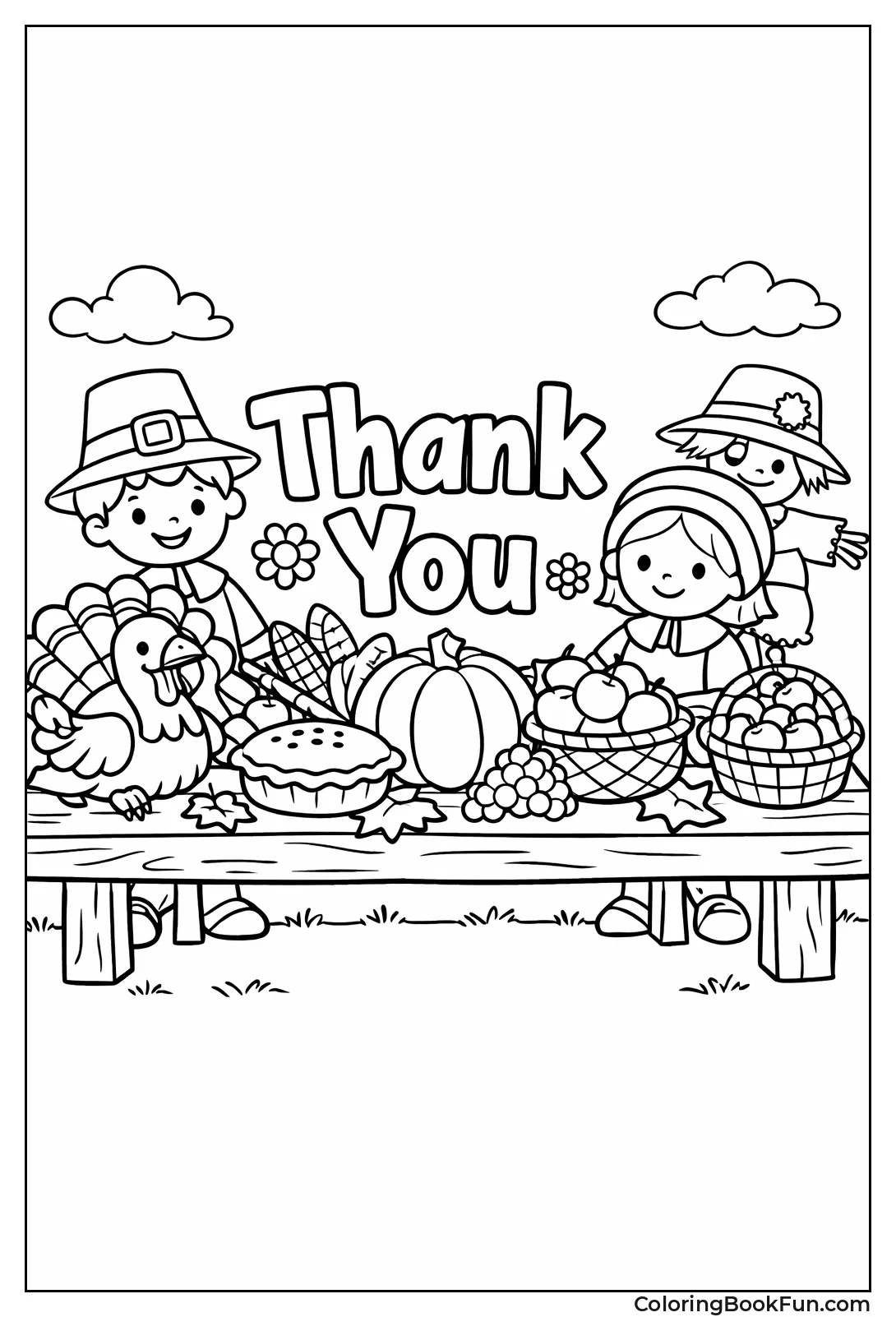 Turkey Thanks at Harvest