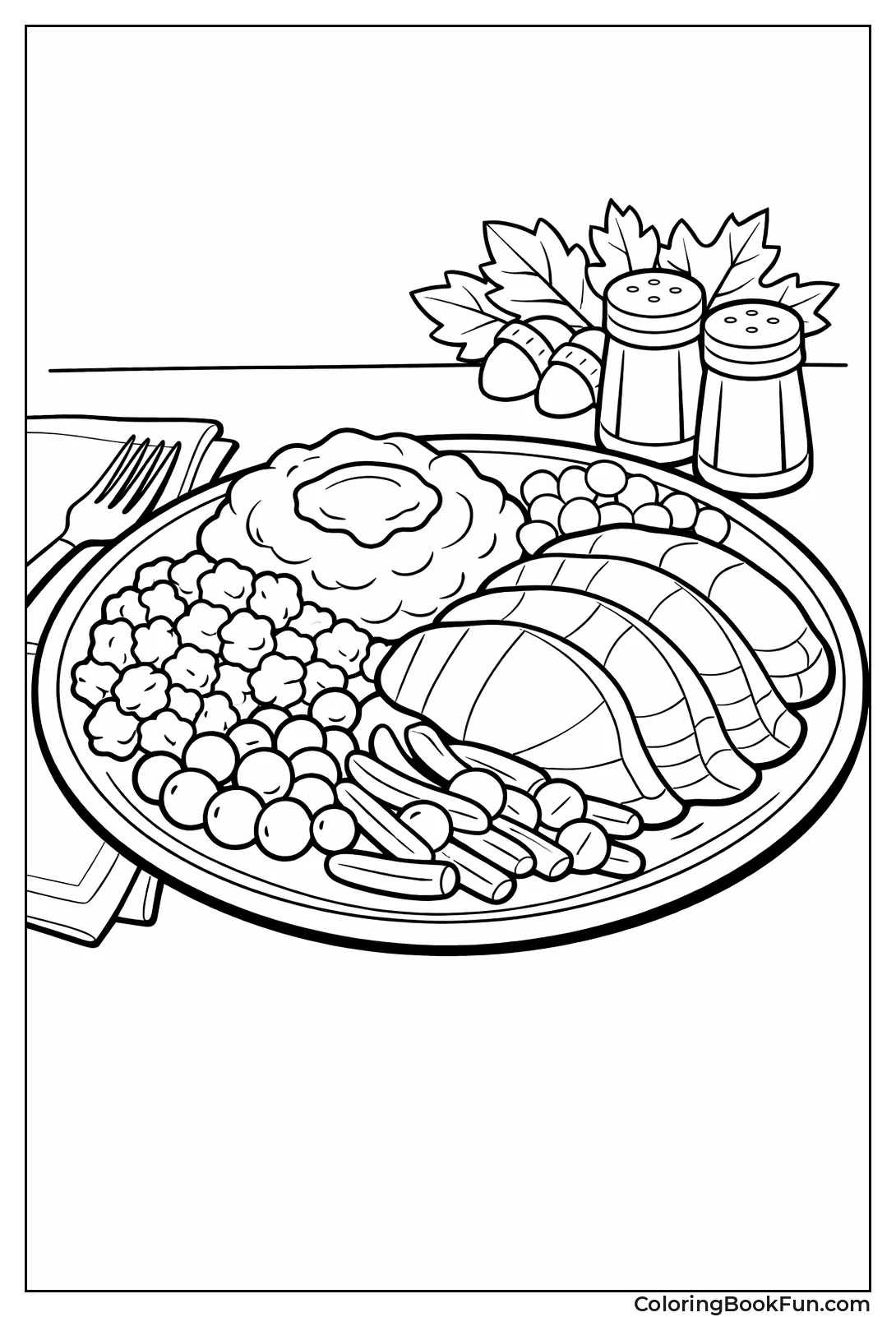 Sliced Turkey Platter