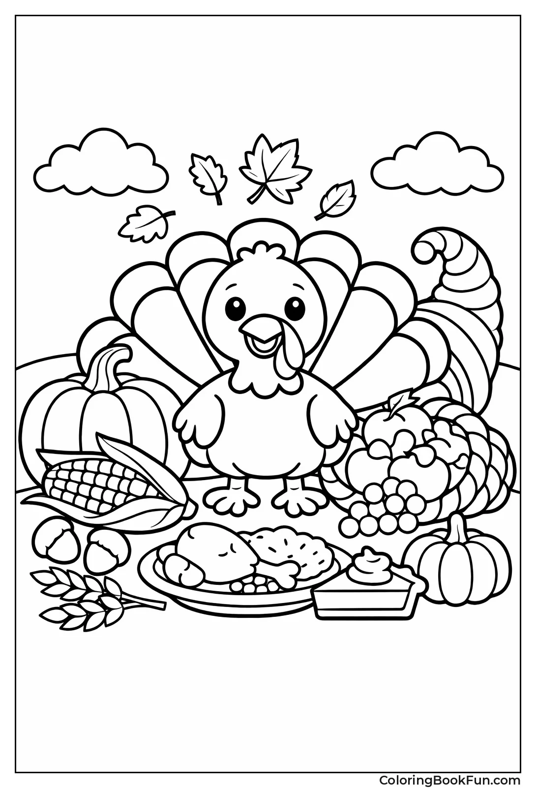 Simple Friendly Turkey