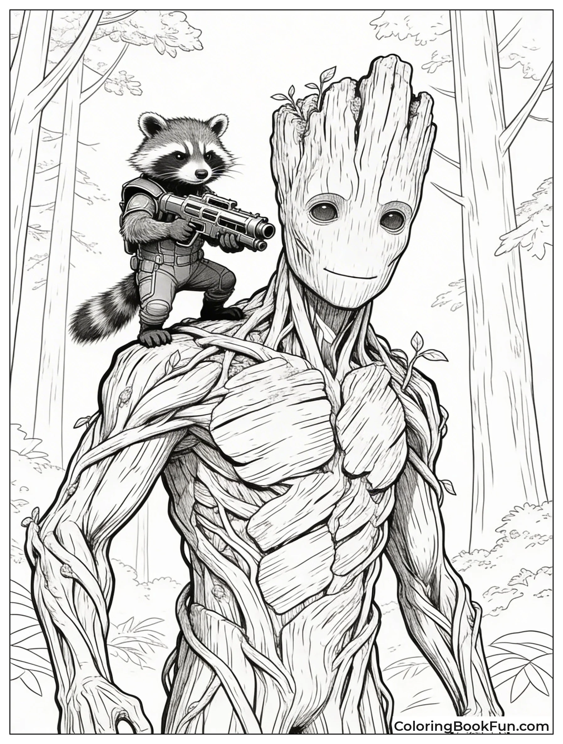 Rocket Rides Groot Shoulder