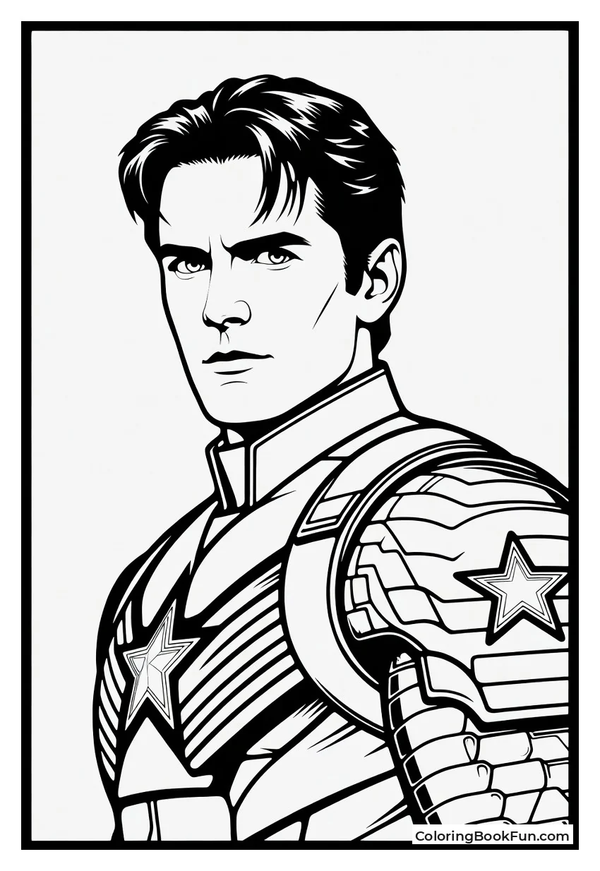 Winter Soldier Flexes Arm