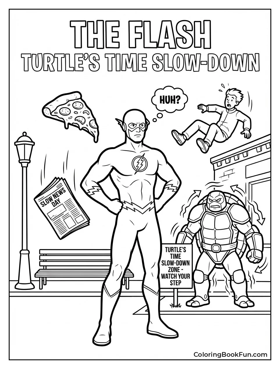 Flash Faces Slow Turtle